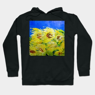 The wind in the sunflowers. Hoodie